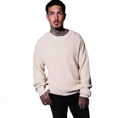 THE BEVERLY CREWNECK (BEIGE)