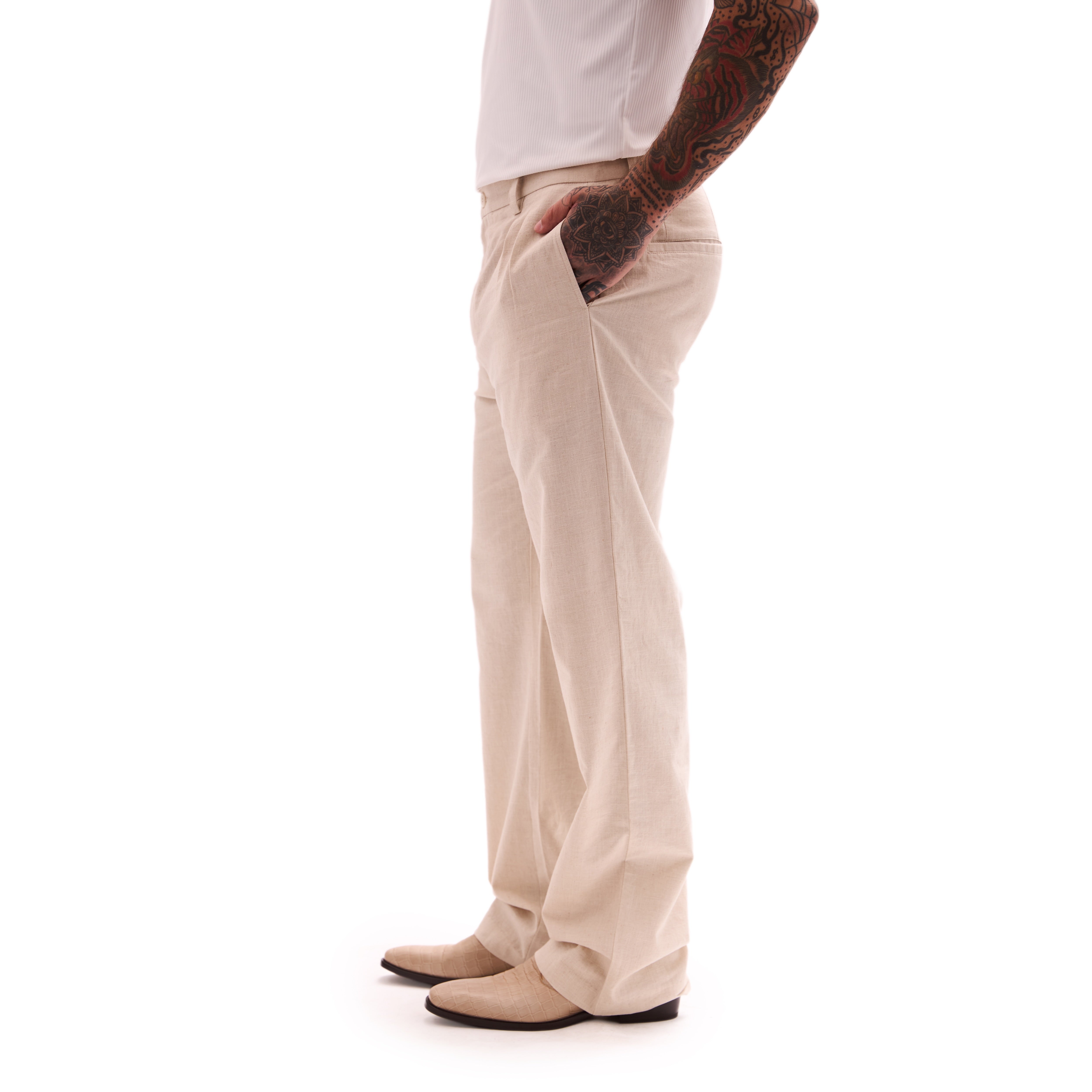 THE CLASSIC LINEN (BEIGE)