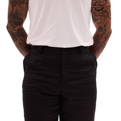 THE CLASSIC LINEN (BLACK)