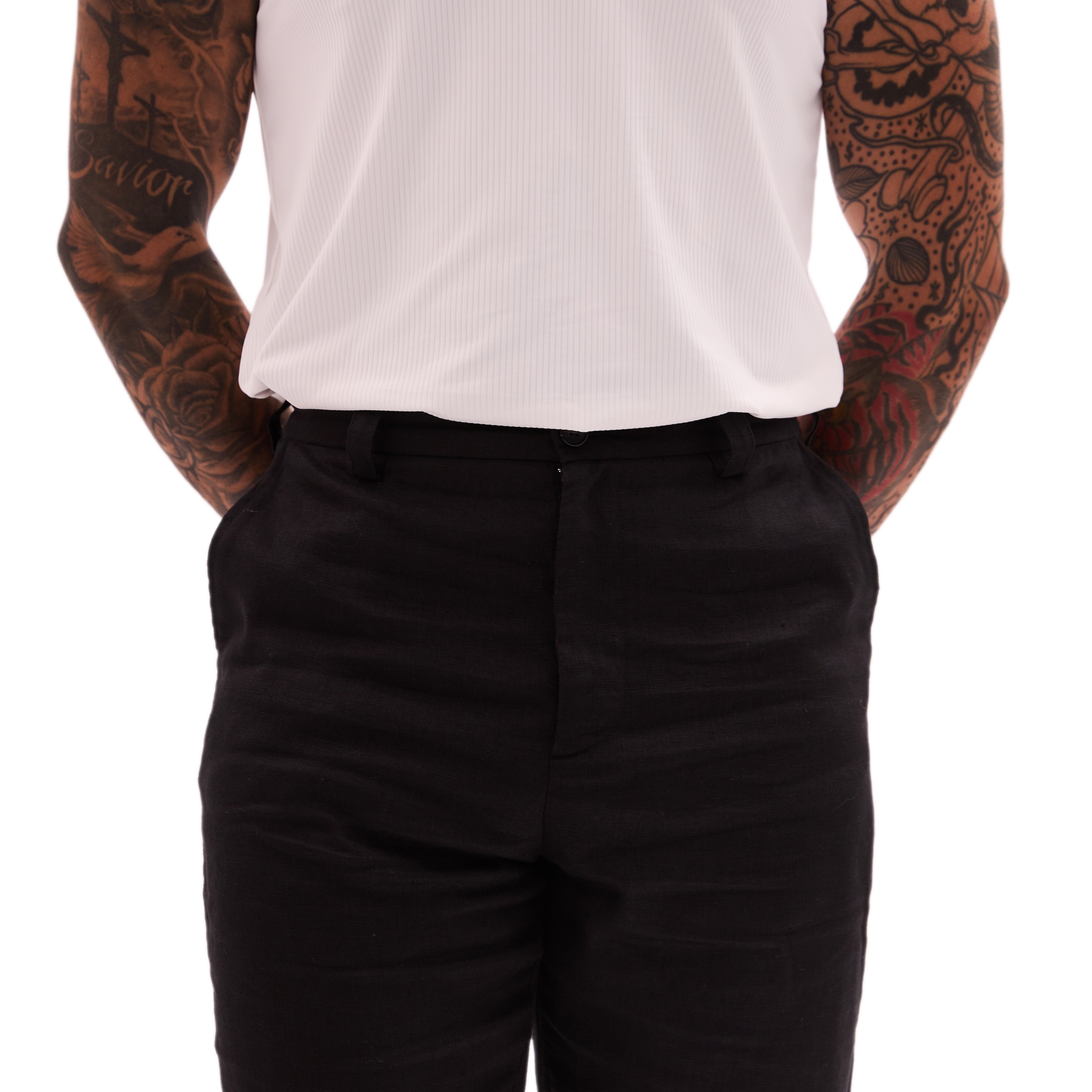 THE CLASSIC LINEN (BLACK)