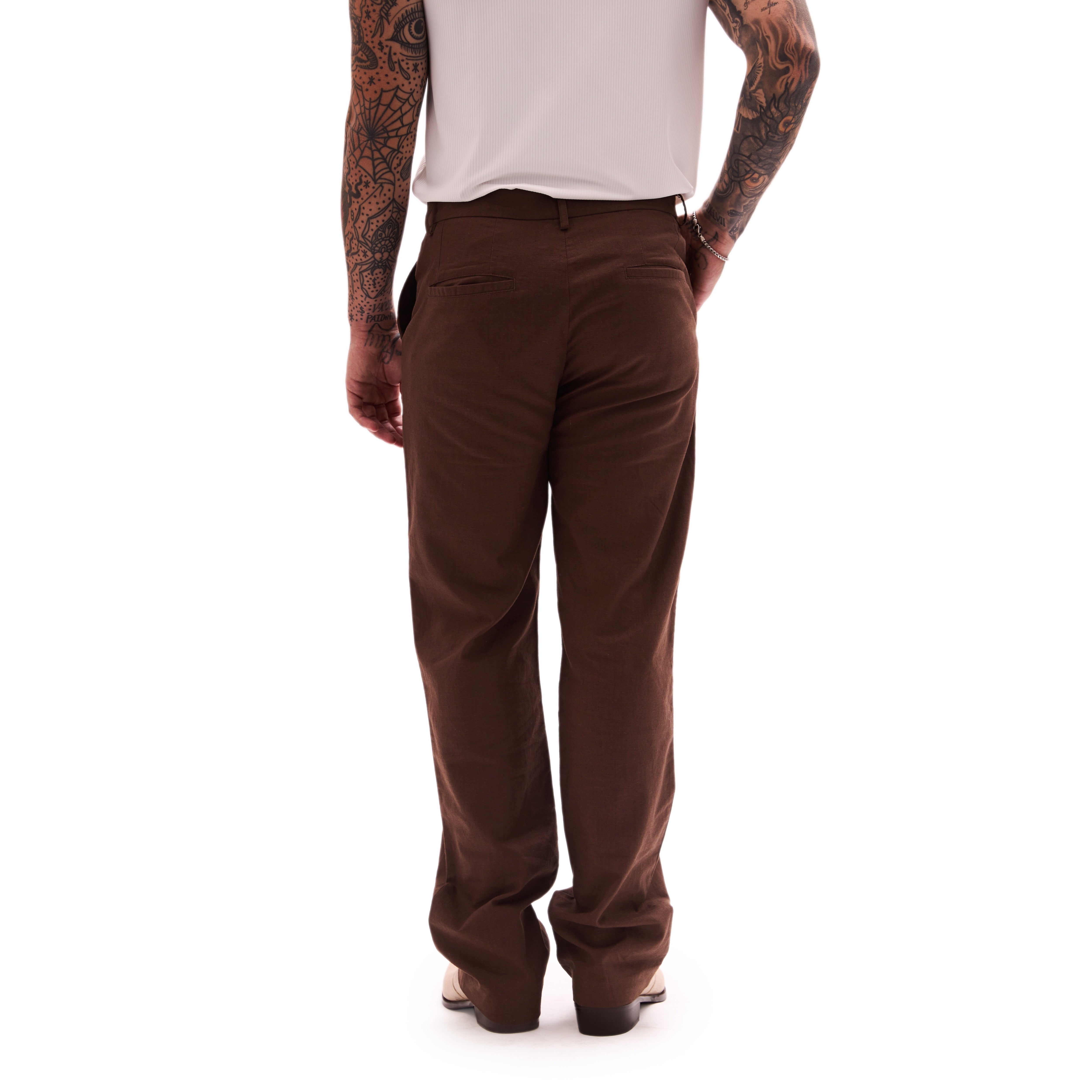THE CLASSIC LINEN (BROWN)