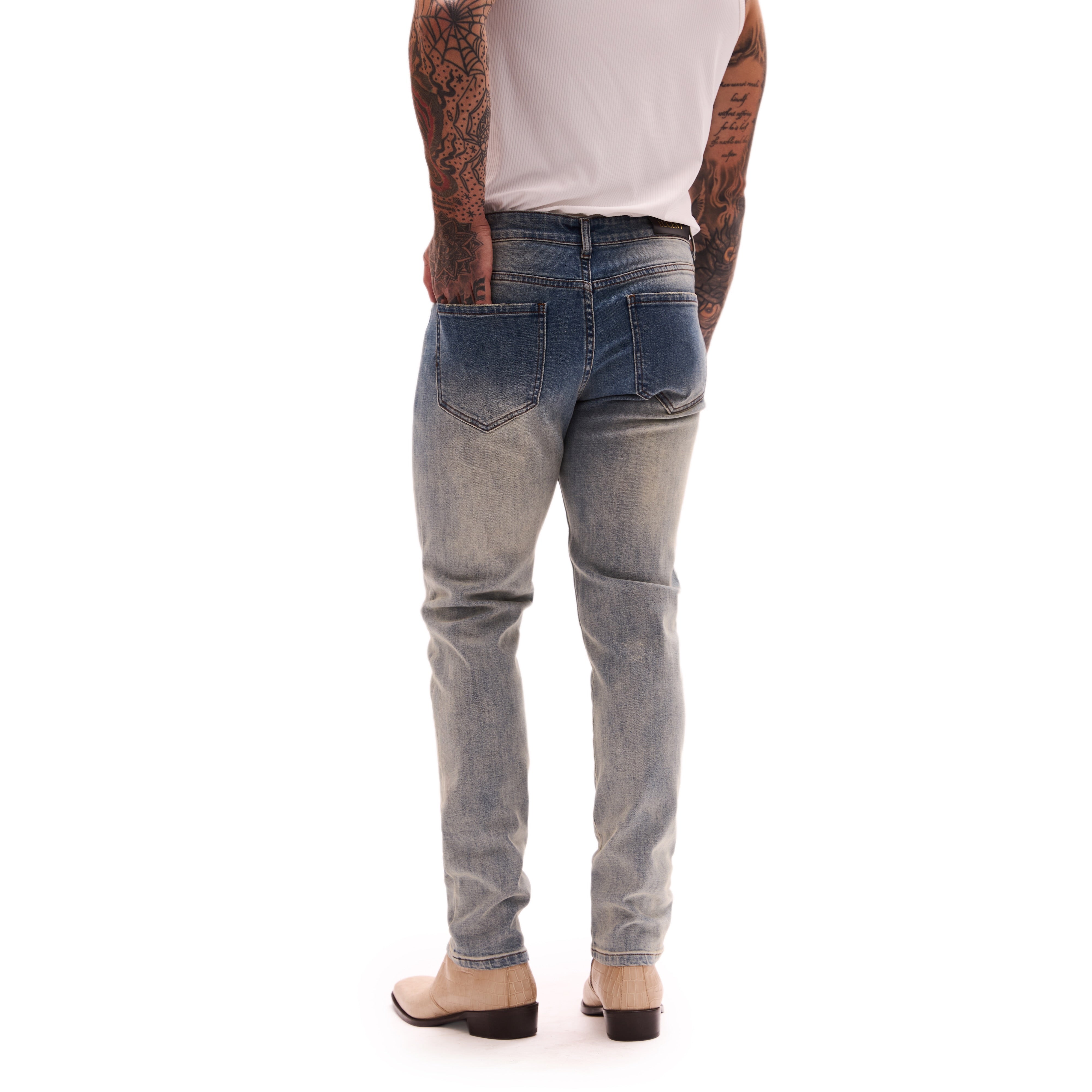 THE OBSIDIAN SLIM DENIM (BLUE)