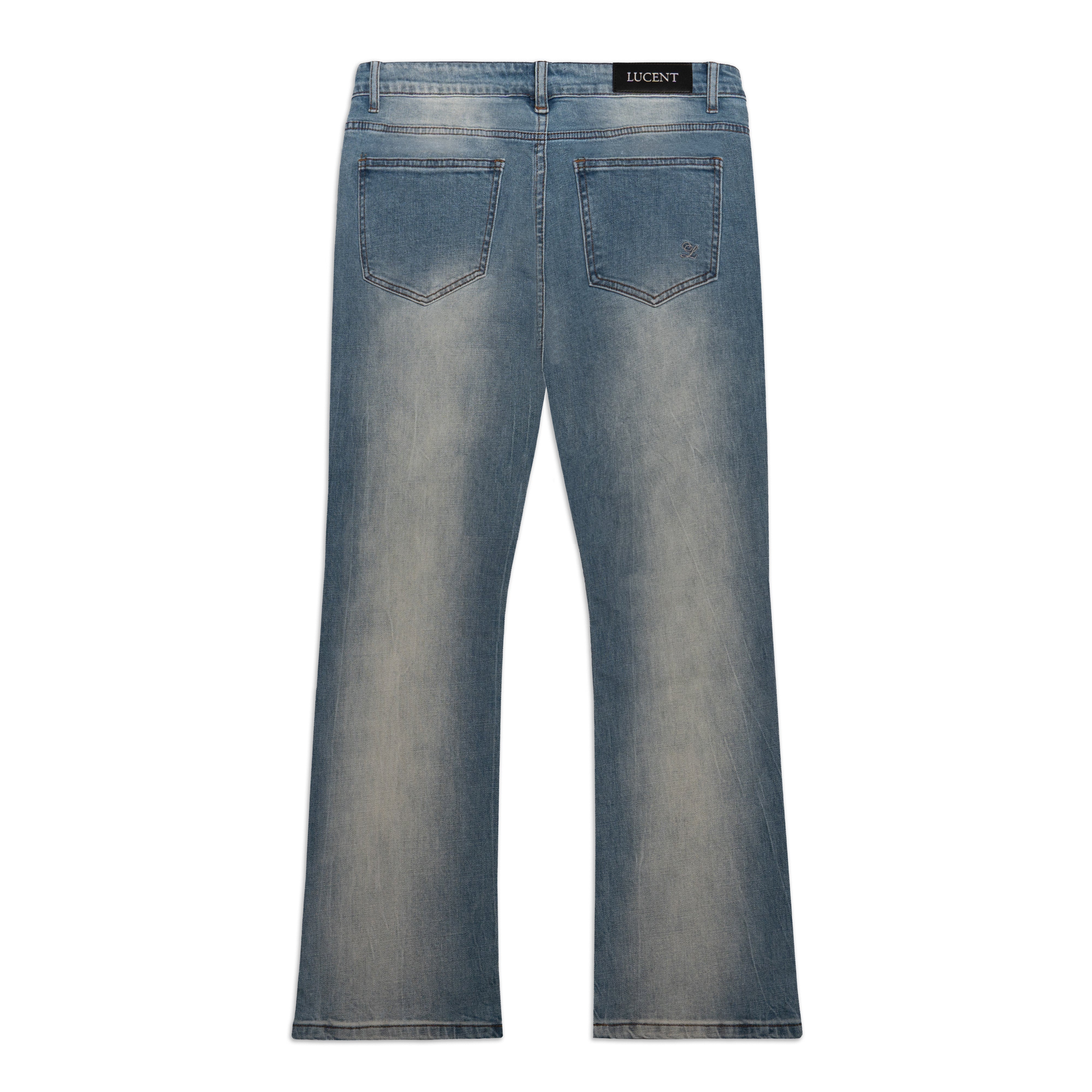 THE CANYON FLARE DENIM (BLUE)