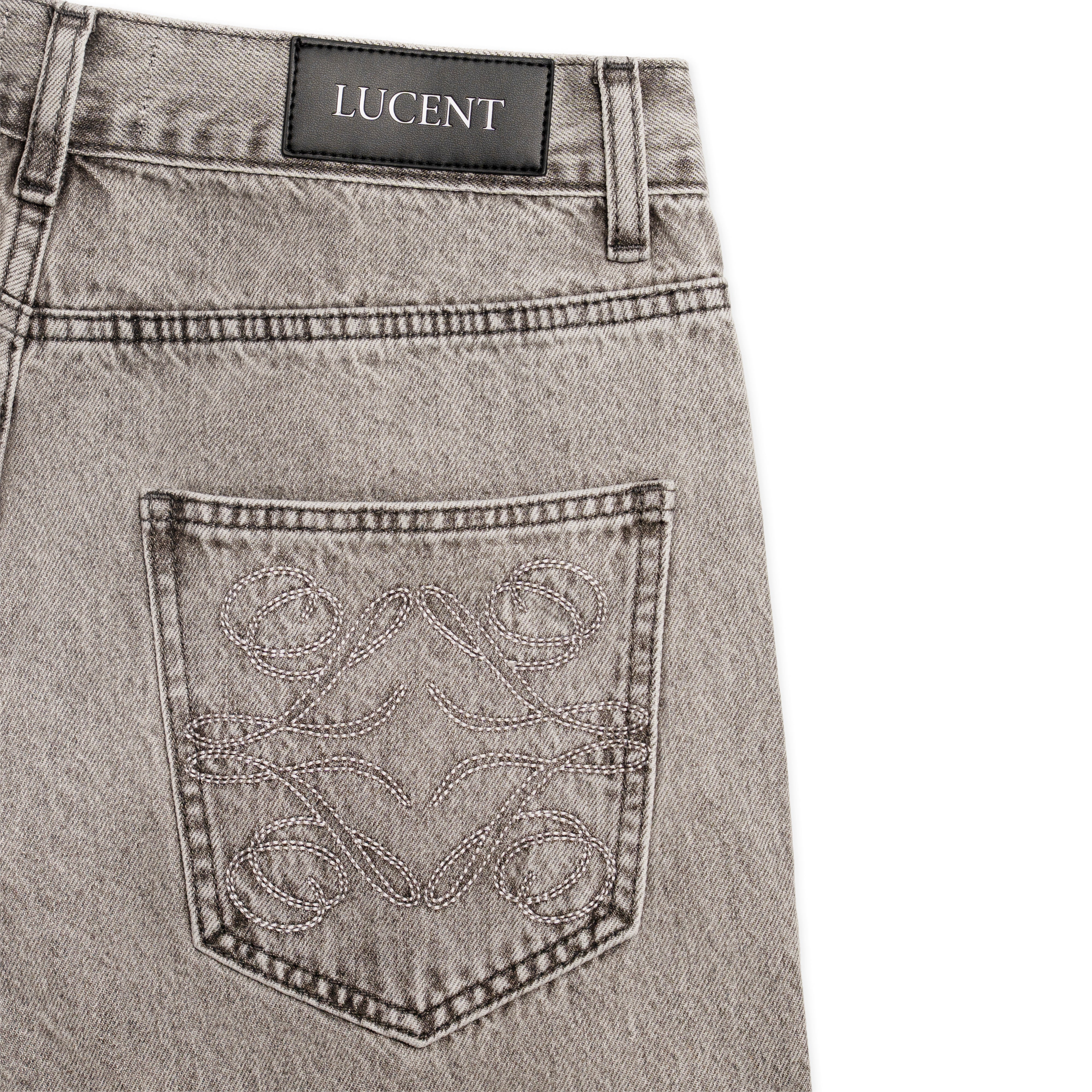 THE ROYCE STRAIGHT DENIM (GREY)
