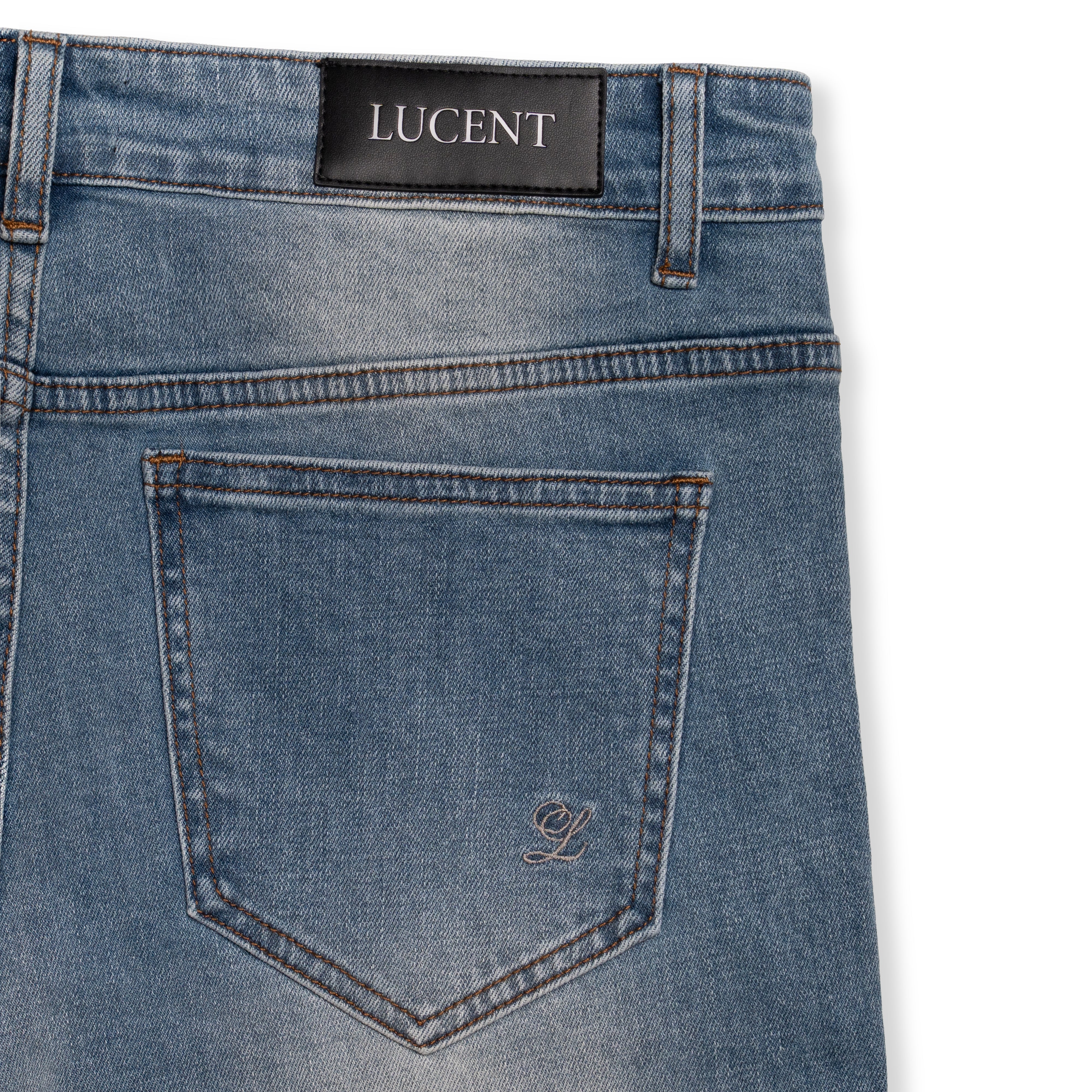 THE CANYON FLARE DENIM (BLUE)