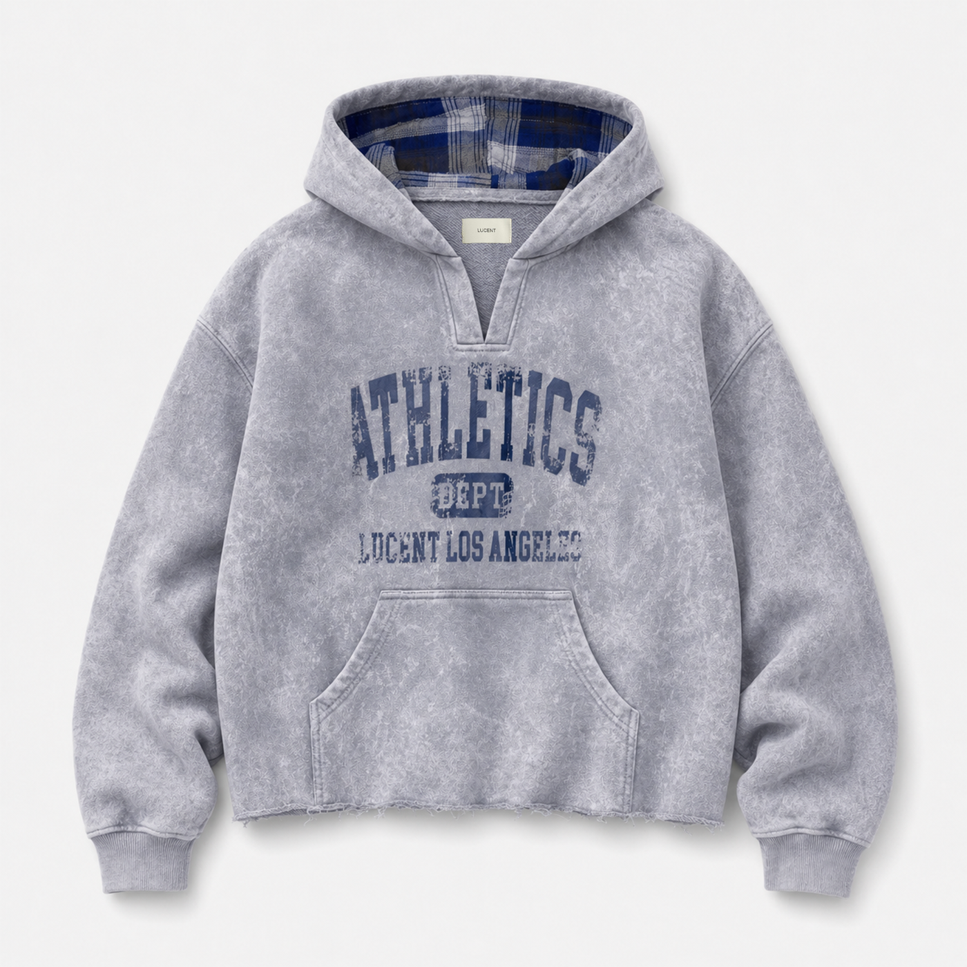 THE DISTRESSED ATHLETIC HOODIE