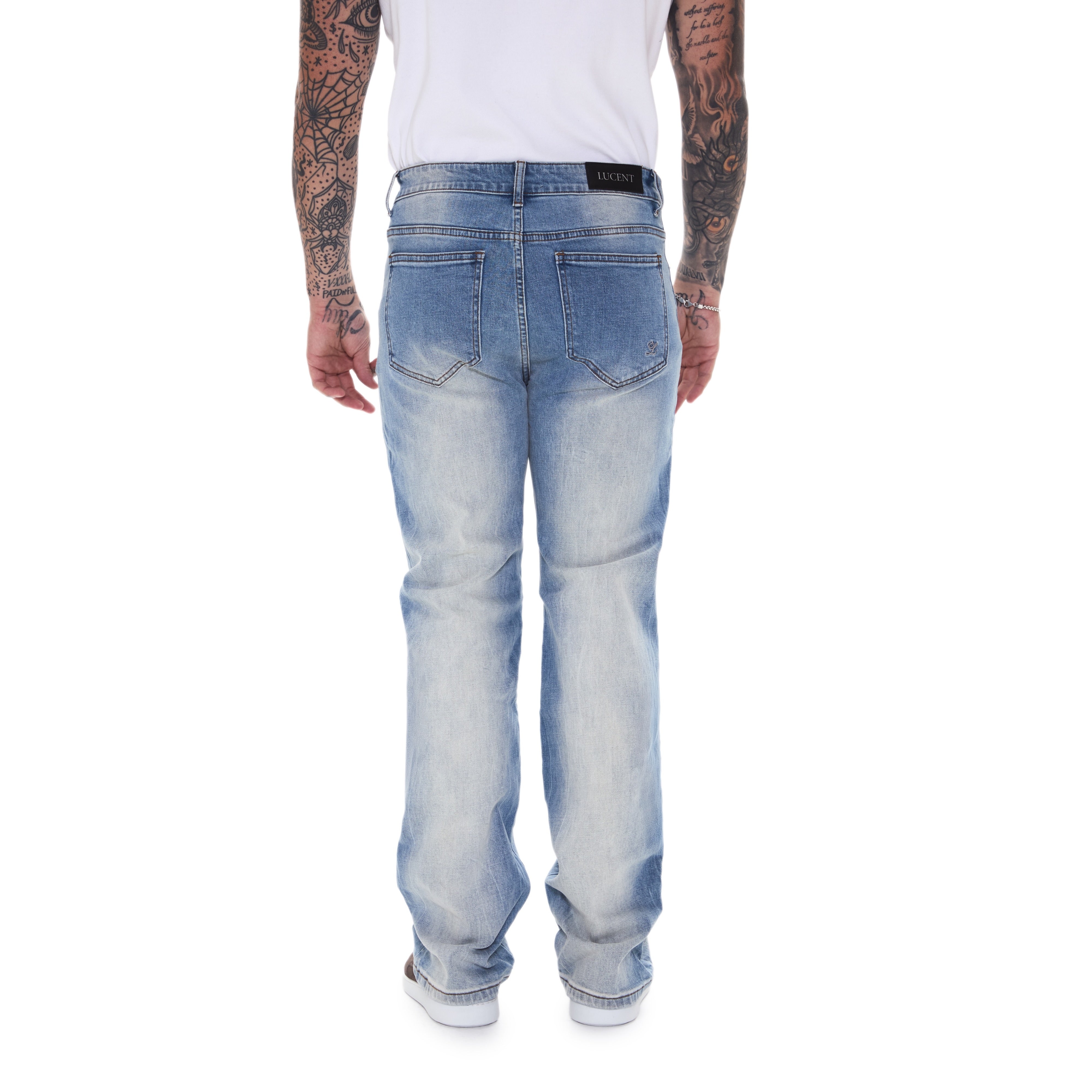 THE CANYON FLARE DENIM (BLUE)
