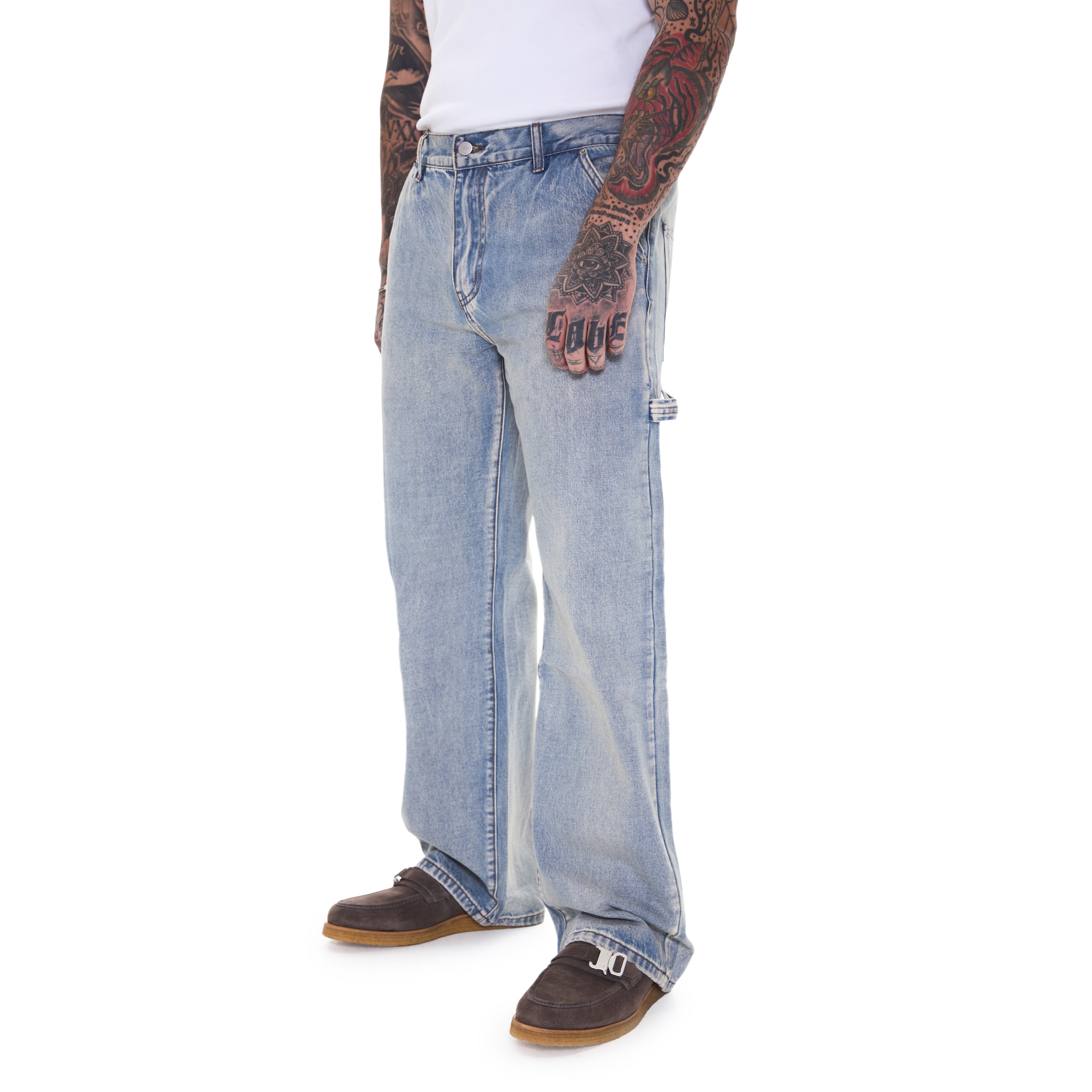 THE VISTA CARPENTER DENIM (BLUE)