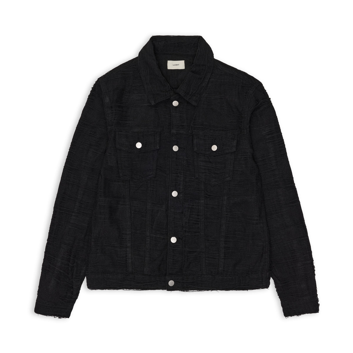 THE DISTRESSED DENIM TOP
