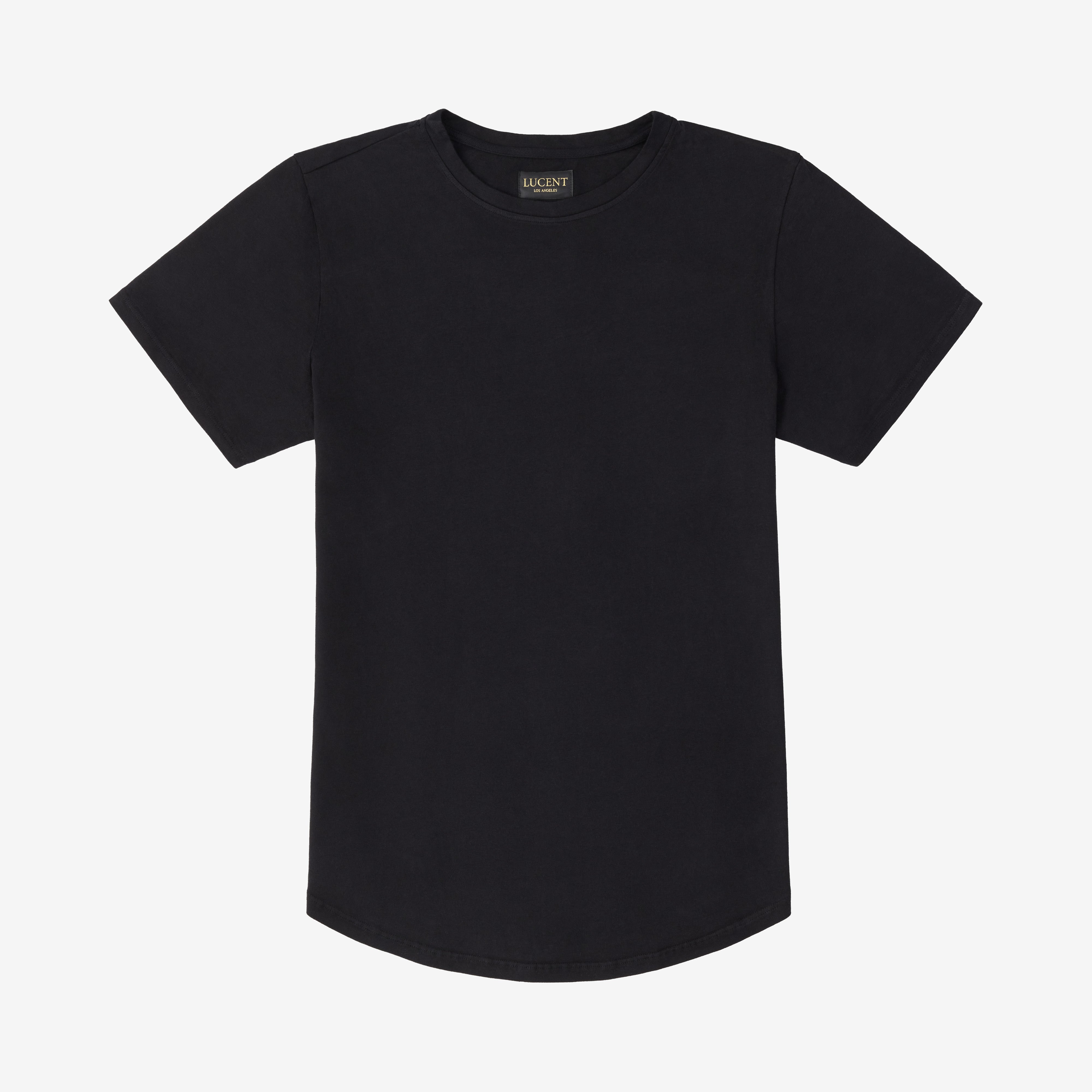 THE SCALLOP TEE (BLACK)