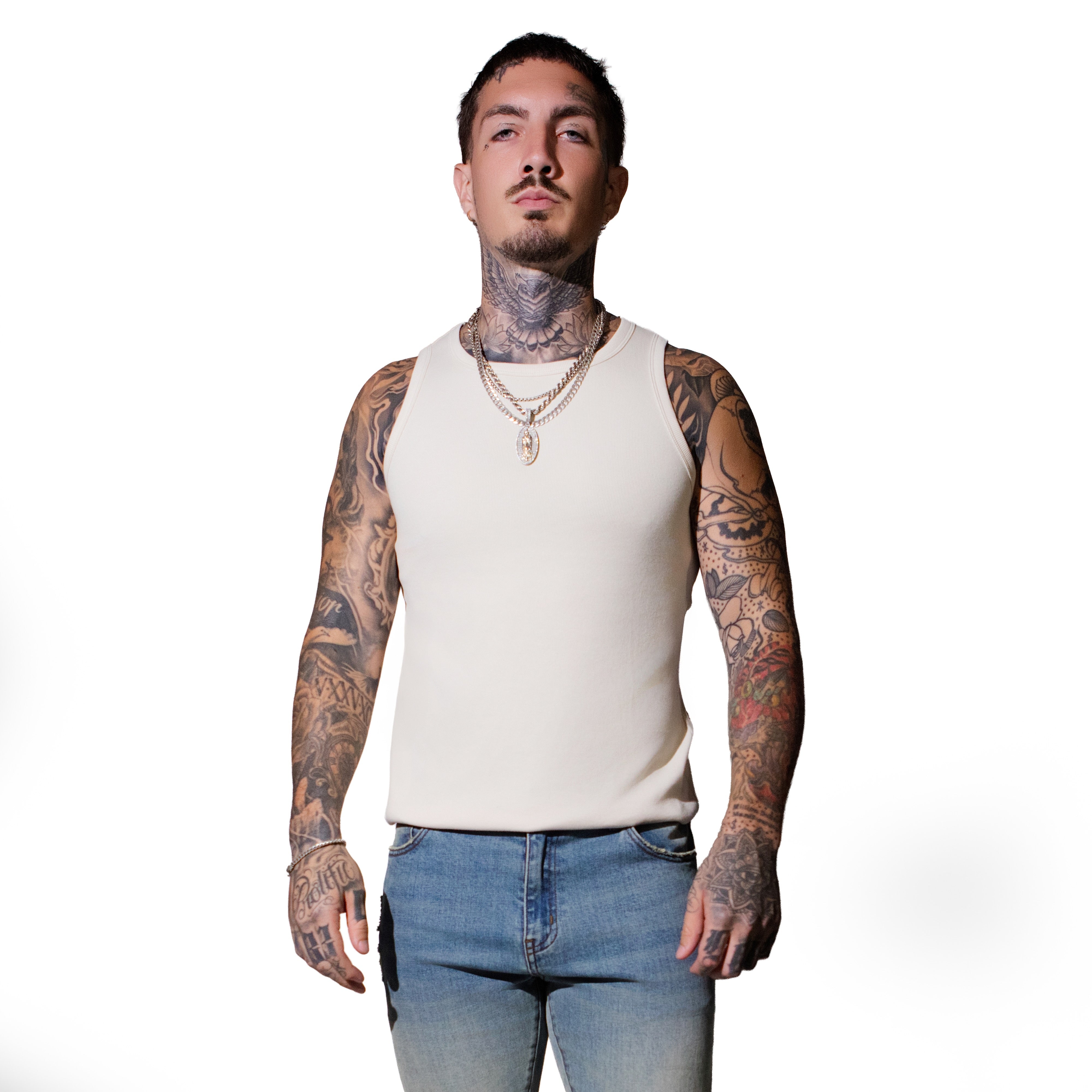 THE ROAMER TANK (CREAM)