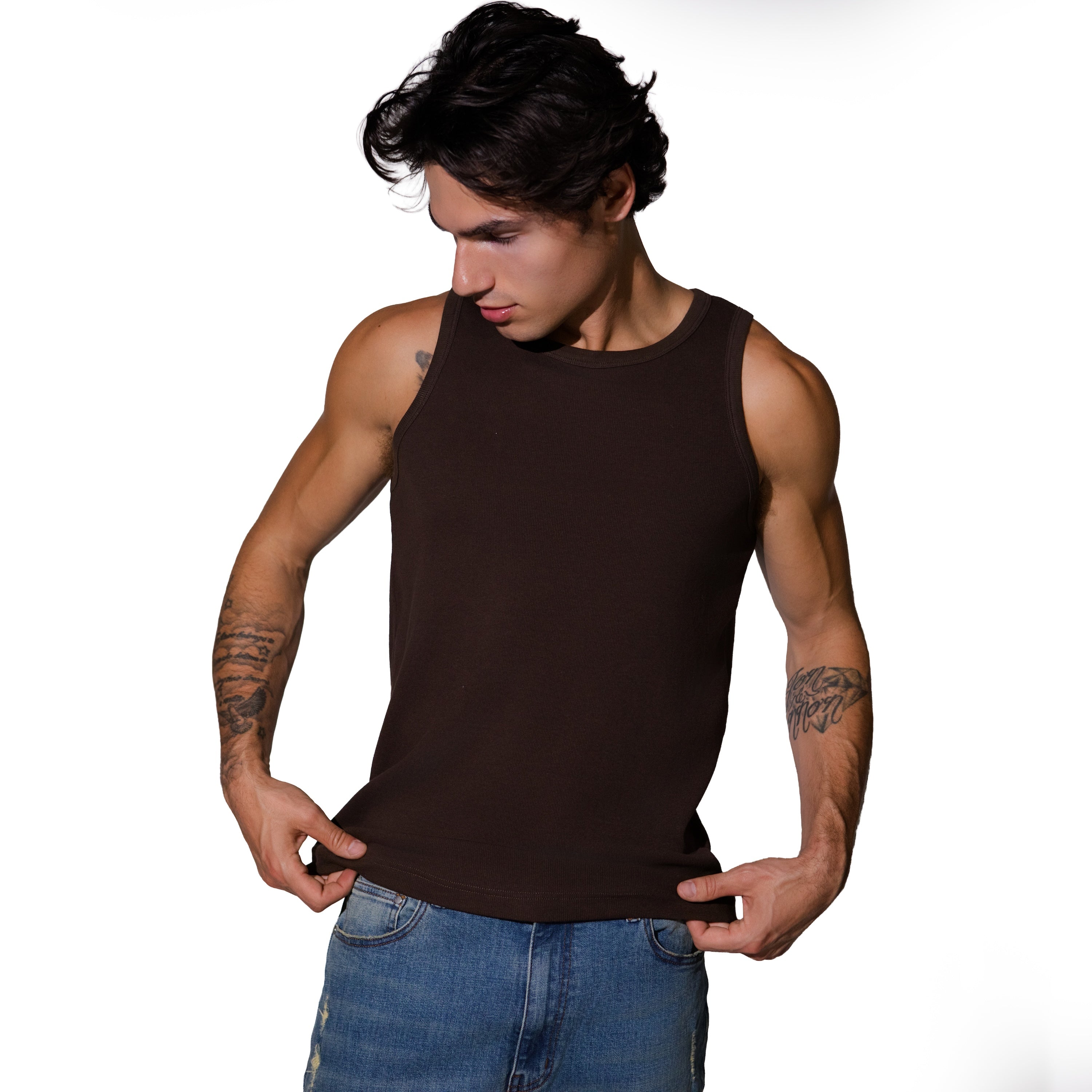 THE ROAMER TANK (BROWN)