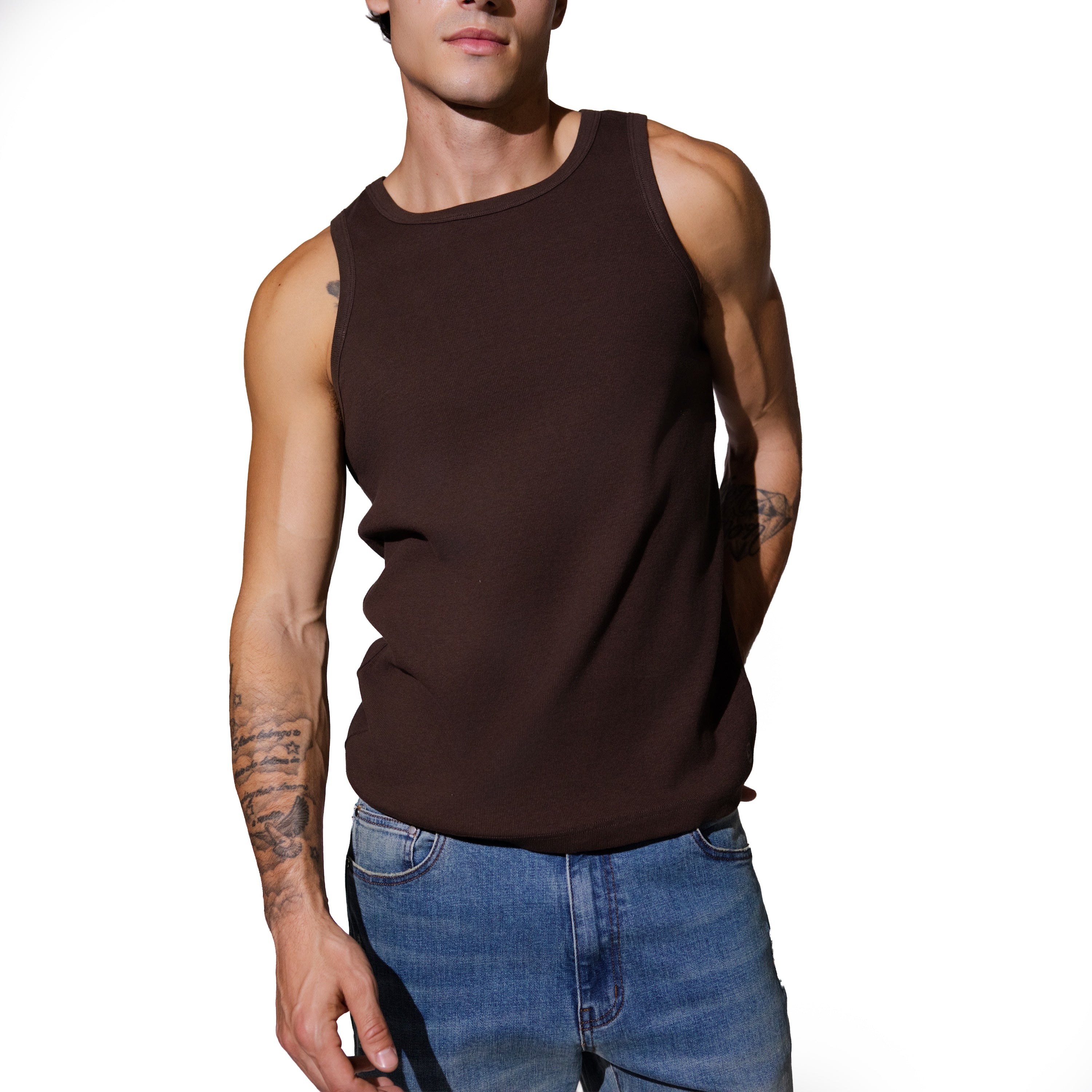 THE ROAMER TANK (BROWN)