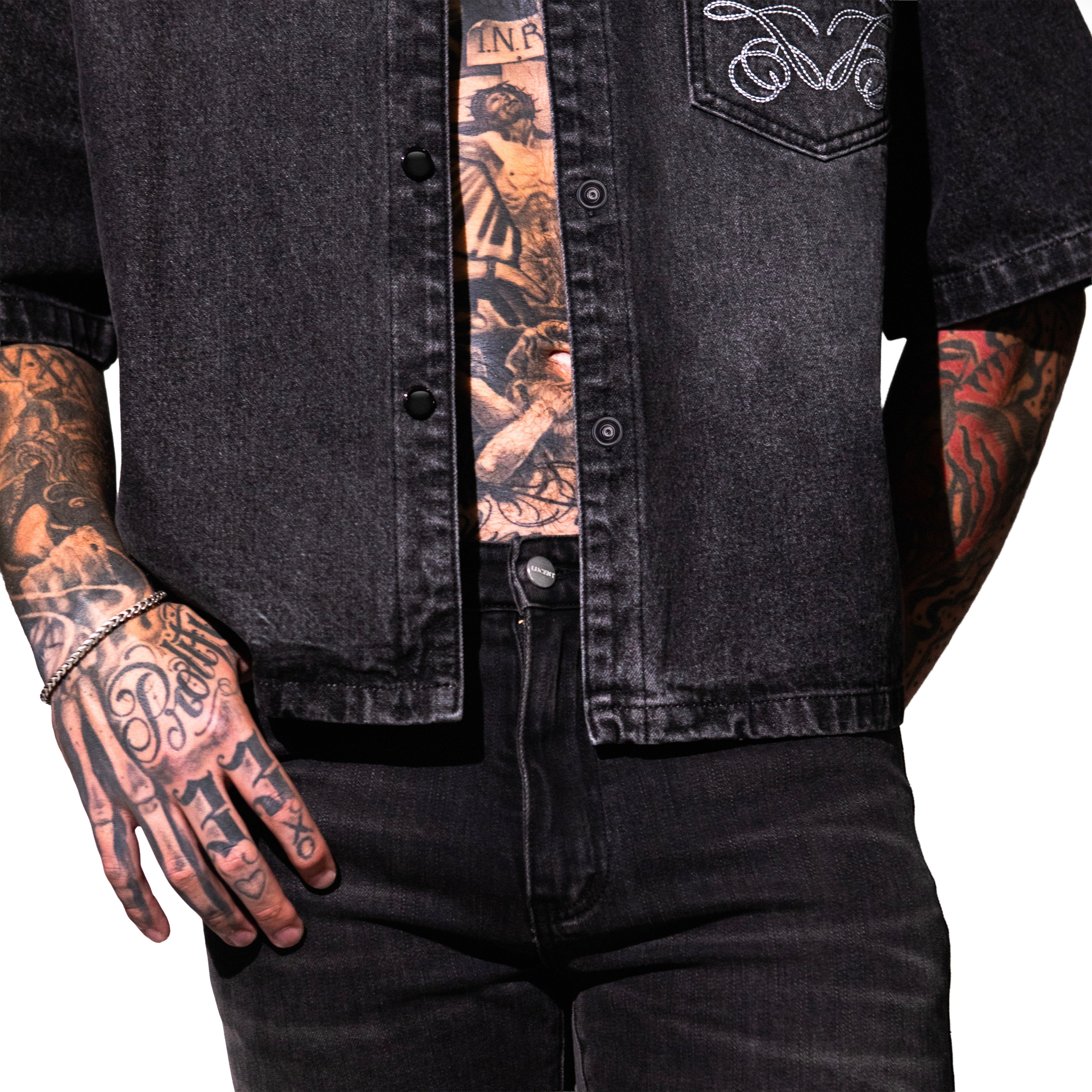 THE NOIR DENIM TOP
