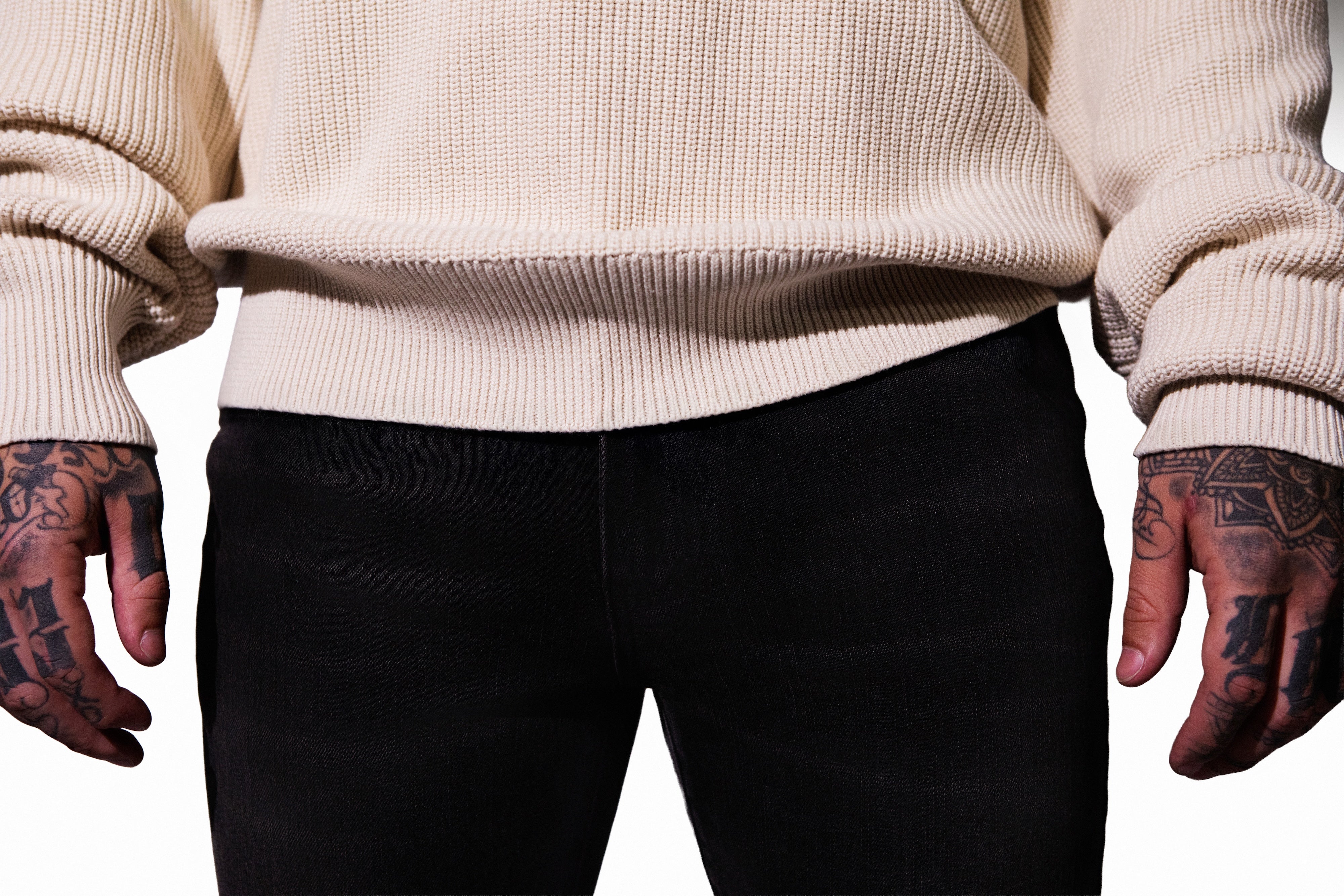 THE BEVERLY CREWNECK (BEIGE)