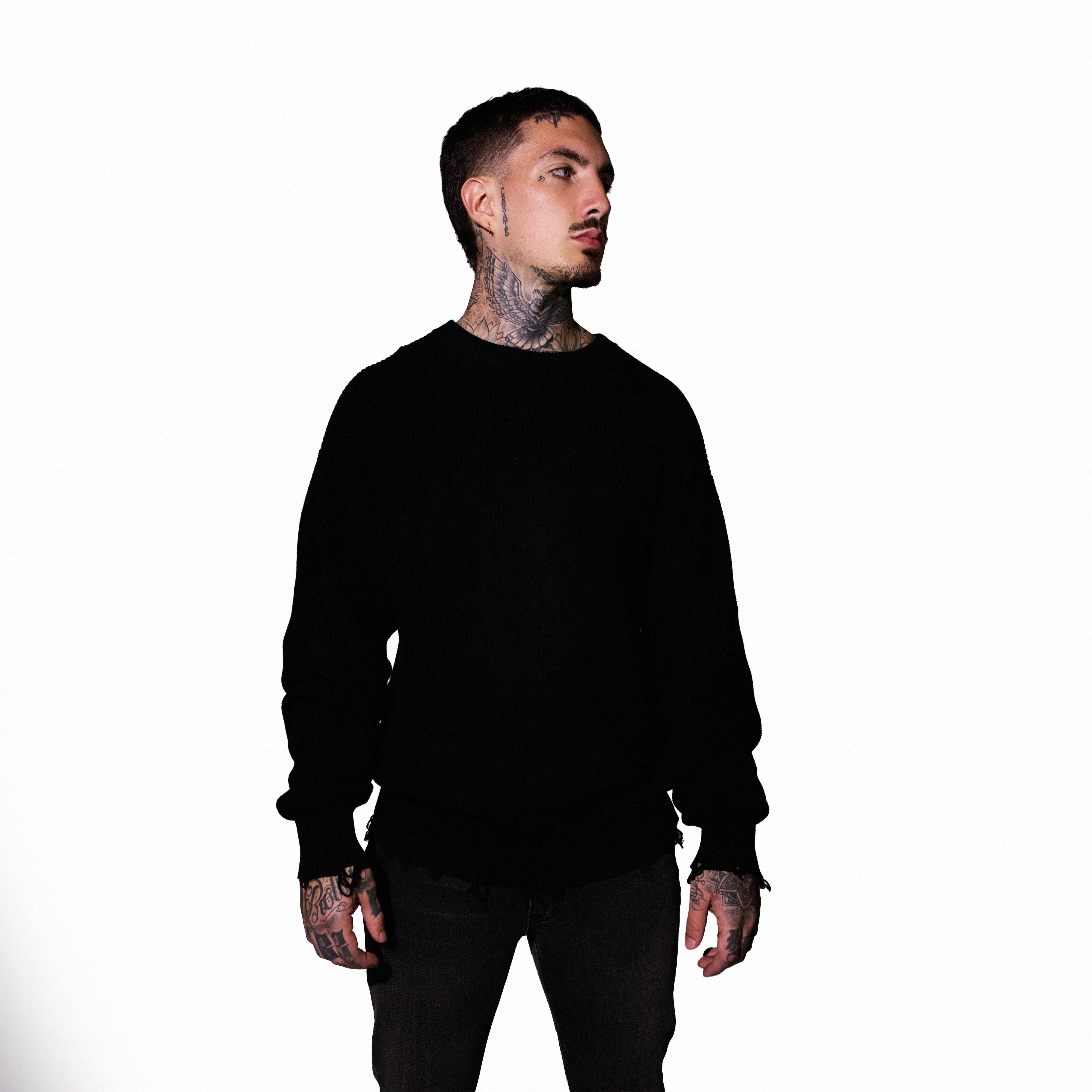 THE BEVERLY CREWNECK (BLACK)