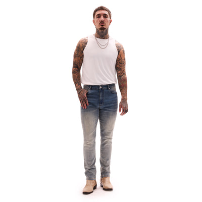 THE OBSIDIAN SLIM DENIM (BLUE)