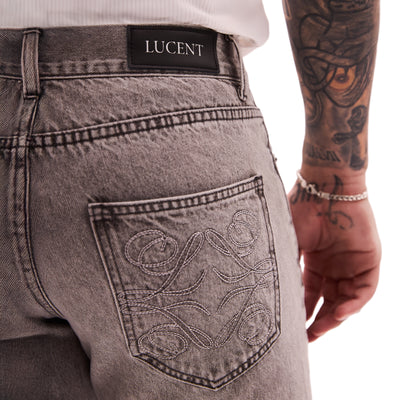 THE ROYCE STRAIGHT DENIM (GREY)