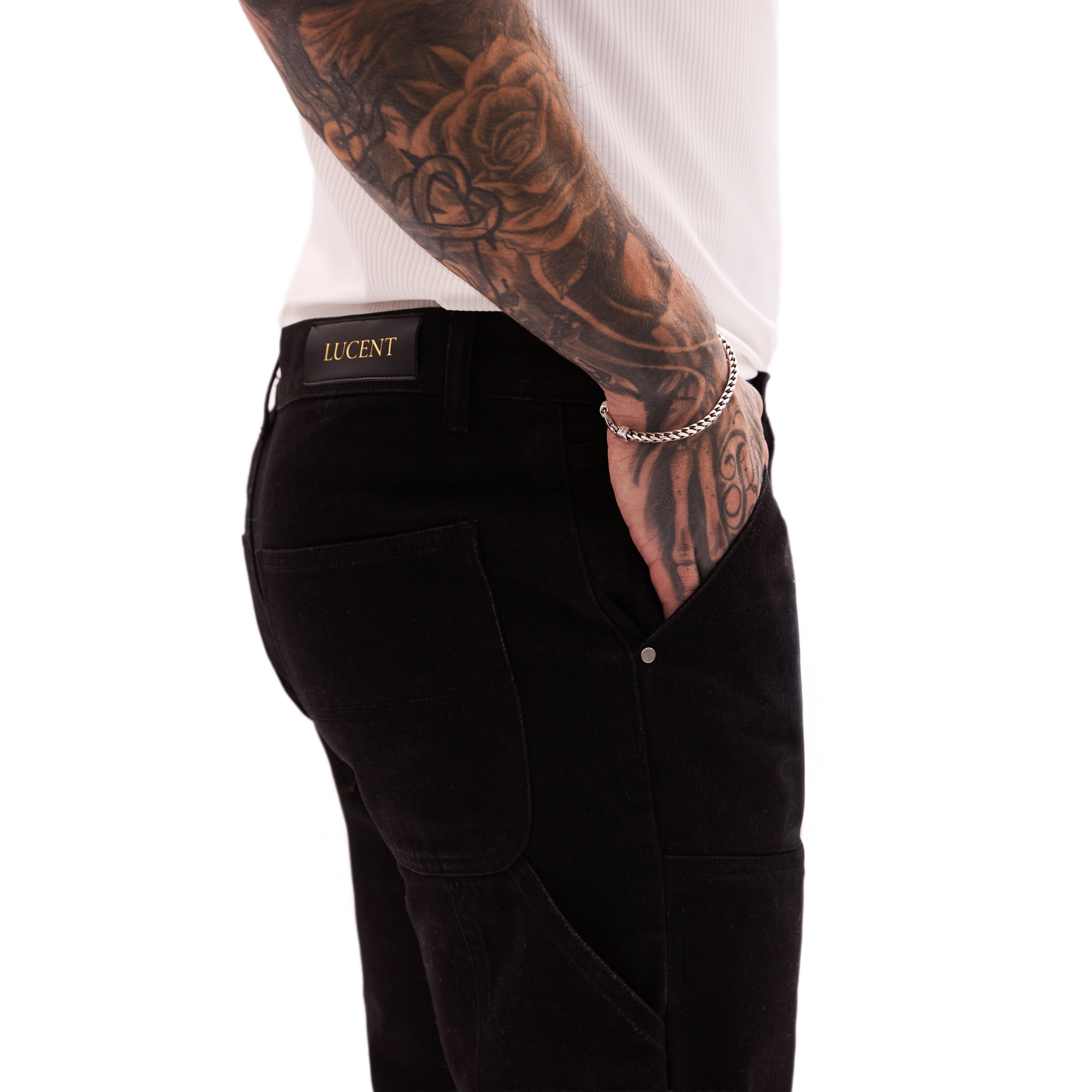 THE VISTA CARPENTER DENIM (BLACK)