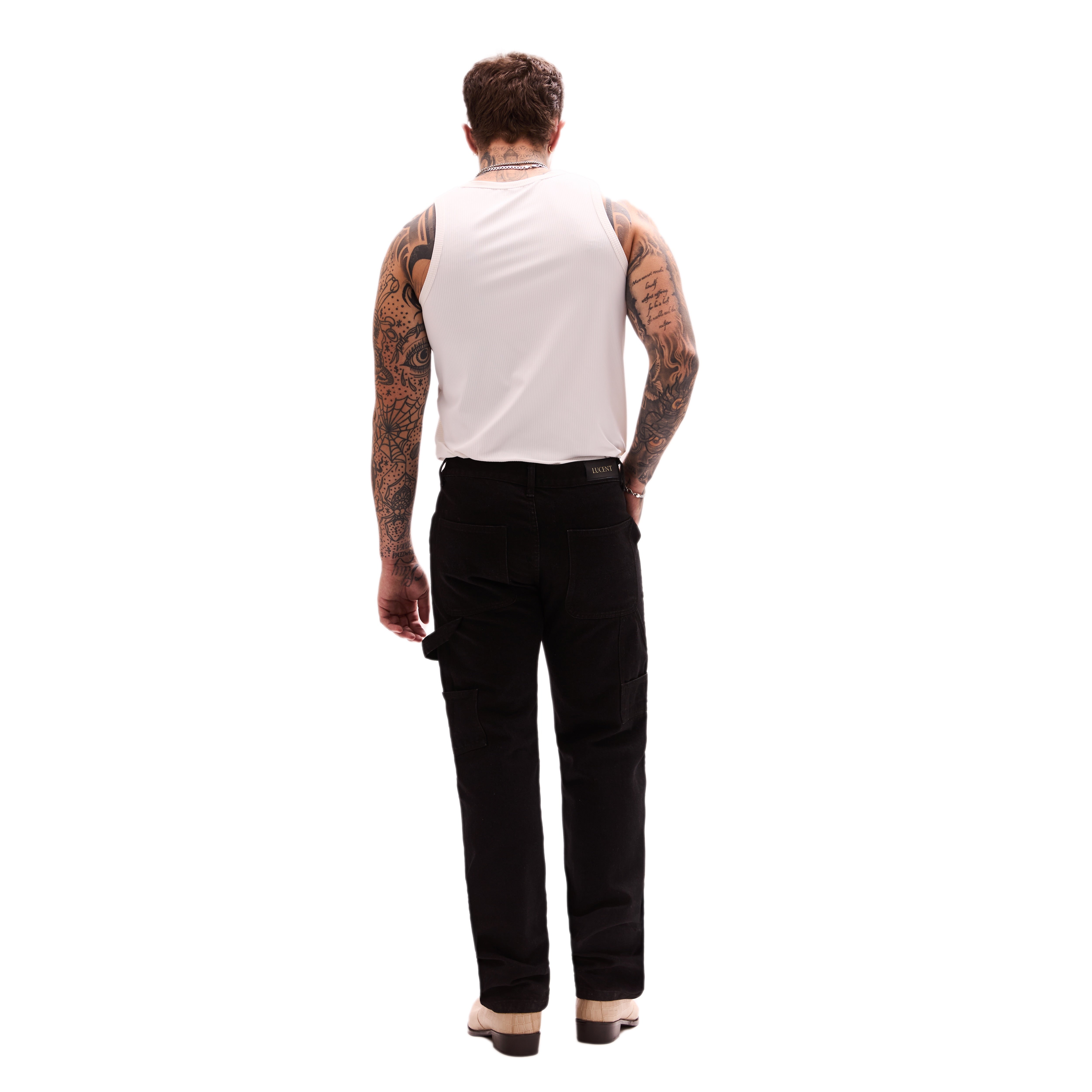 THE VISTA CARPENTER DENIM (BLACK)