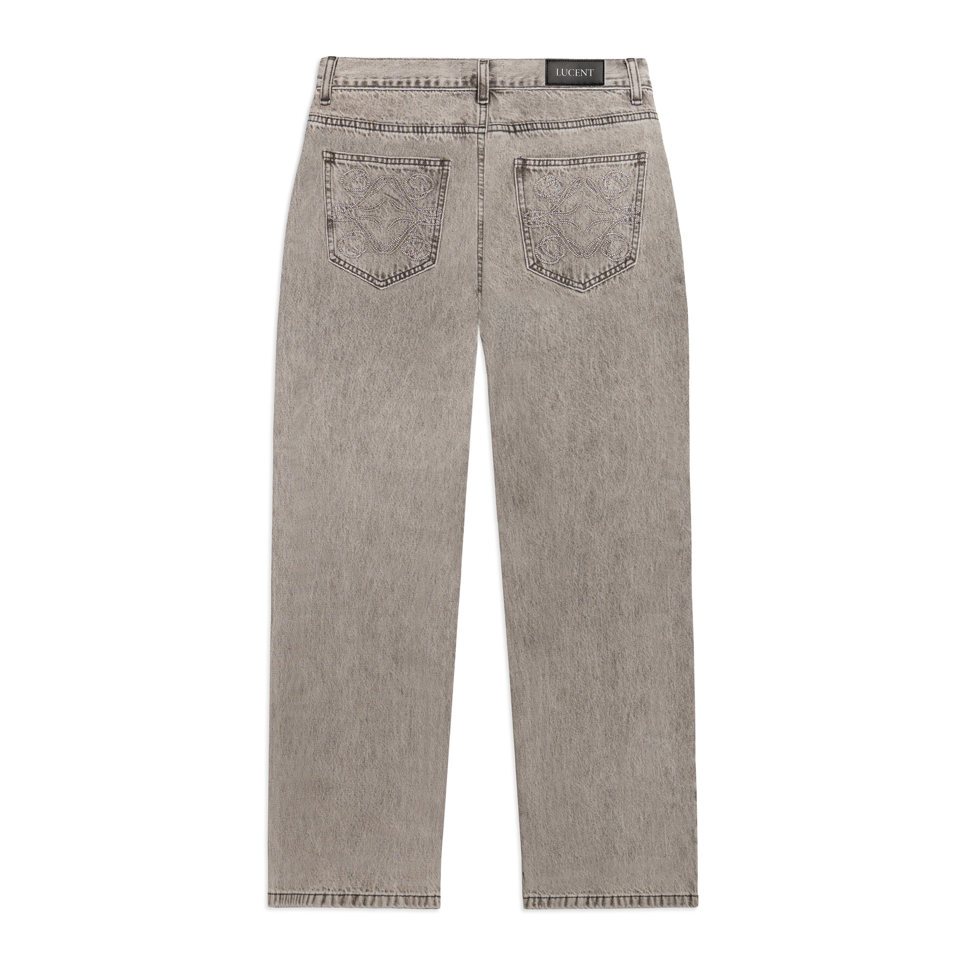 THE ROYCE STRAIGHT DENIM (GREY)