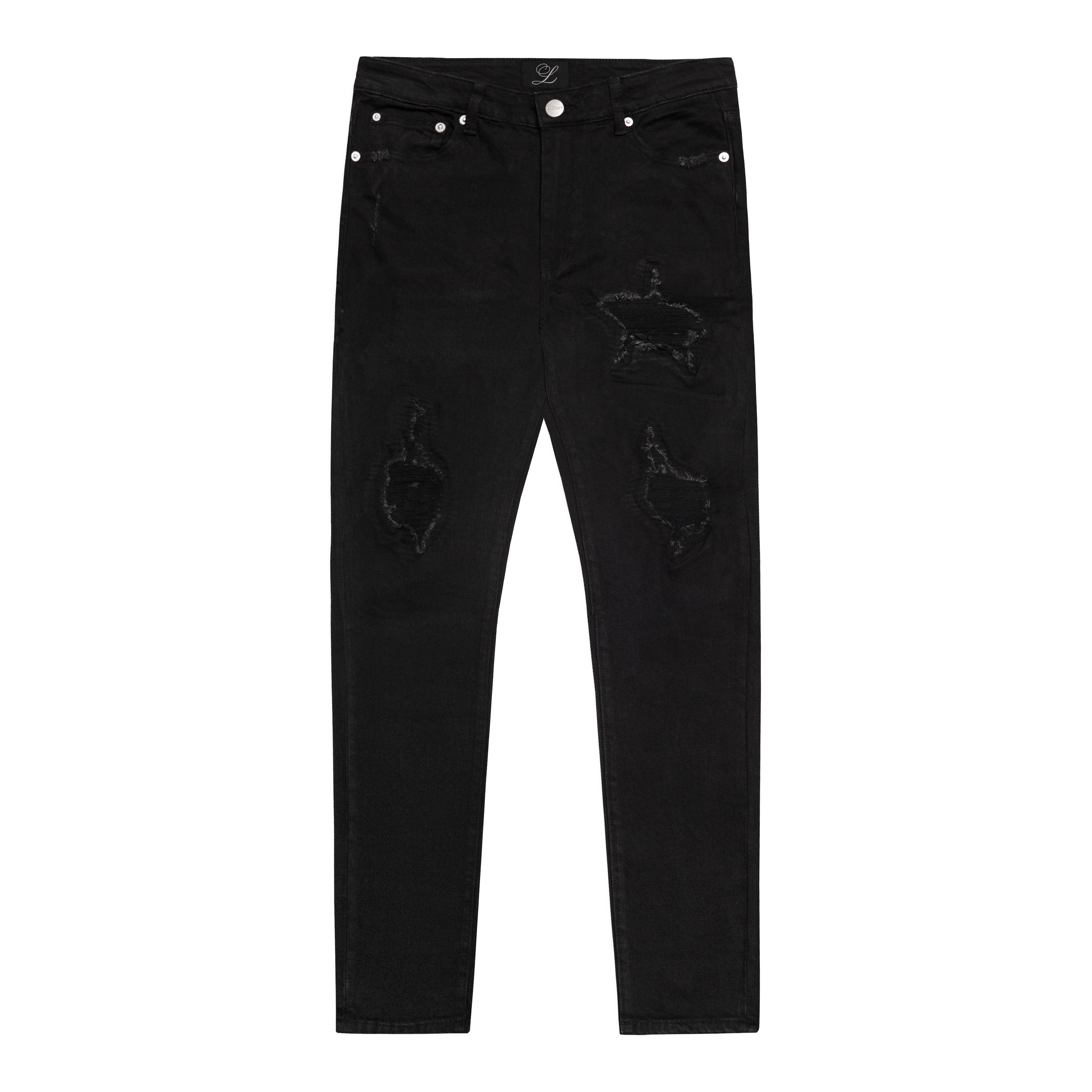 THE OBSIDIAN SLIM DENIM (BLACK)