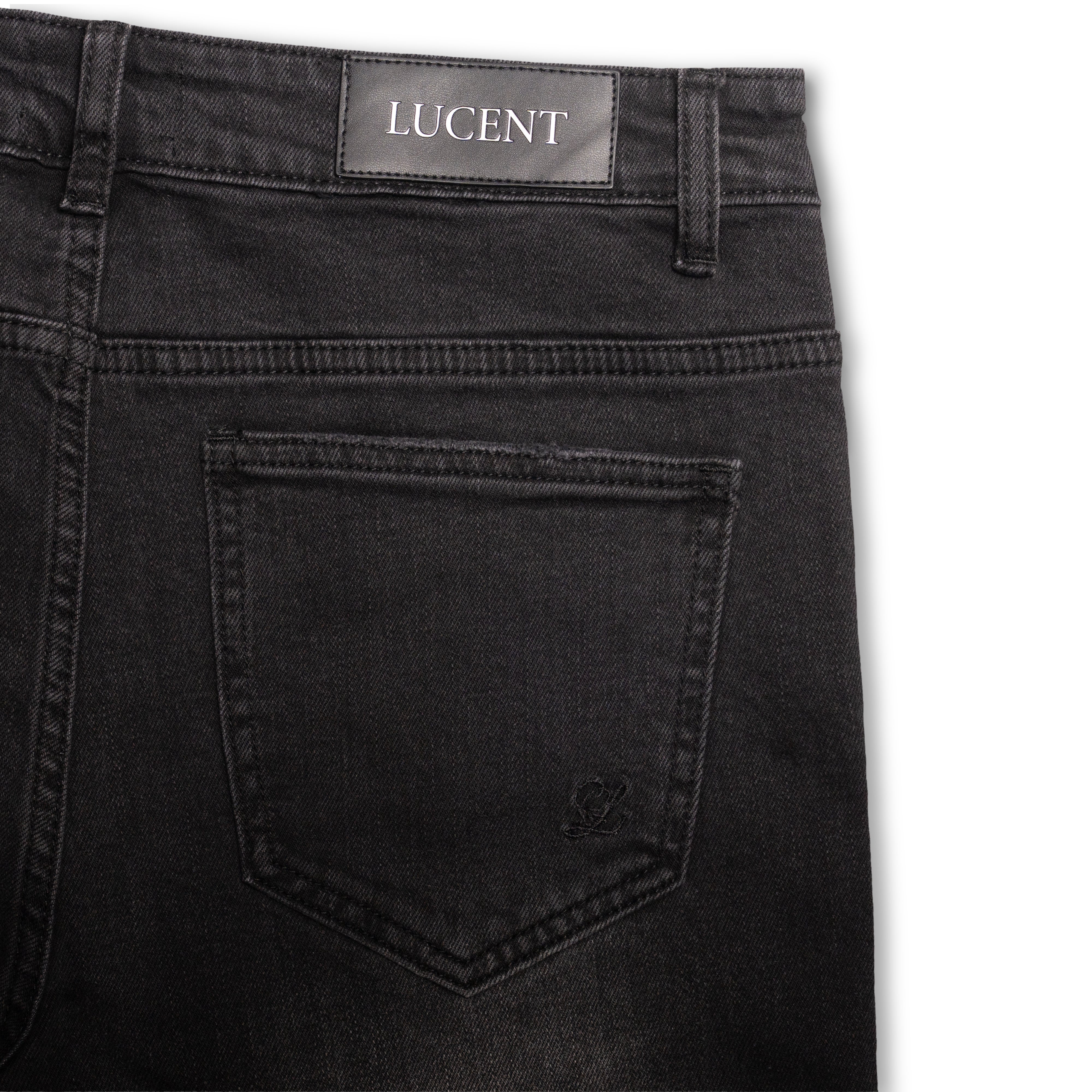THE CANYON FLARE DENIM (BLACK)