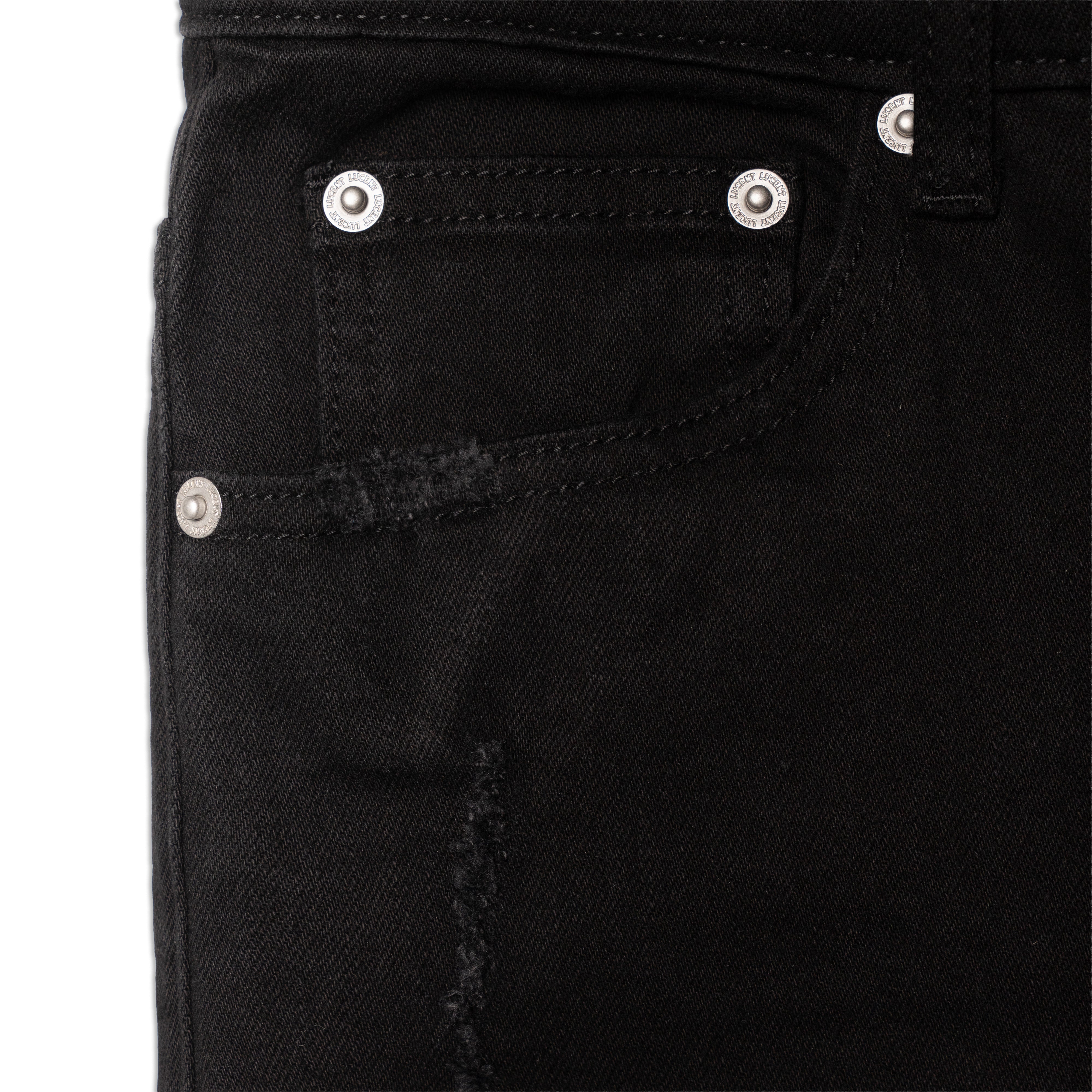 THE OBSIDIAN SLIM DENIM (BLACK)