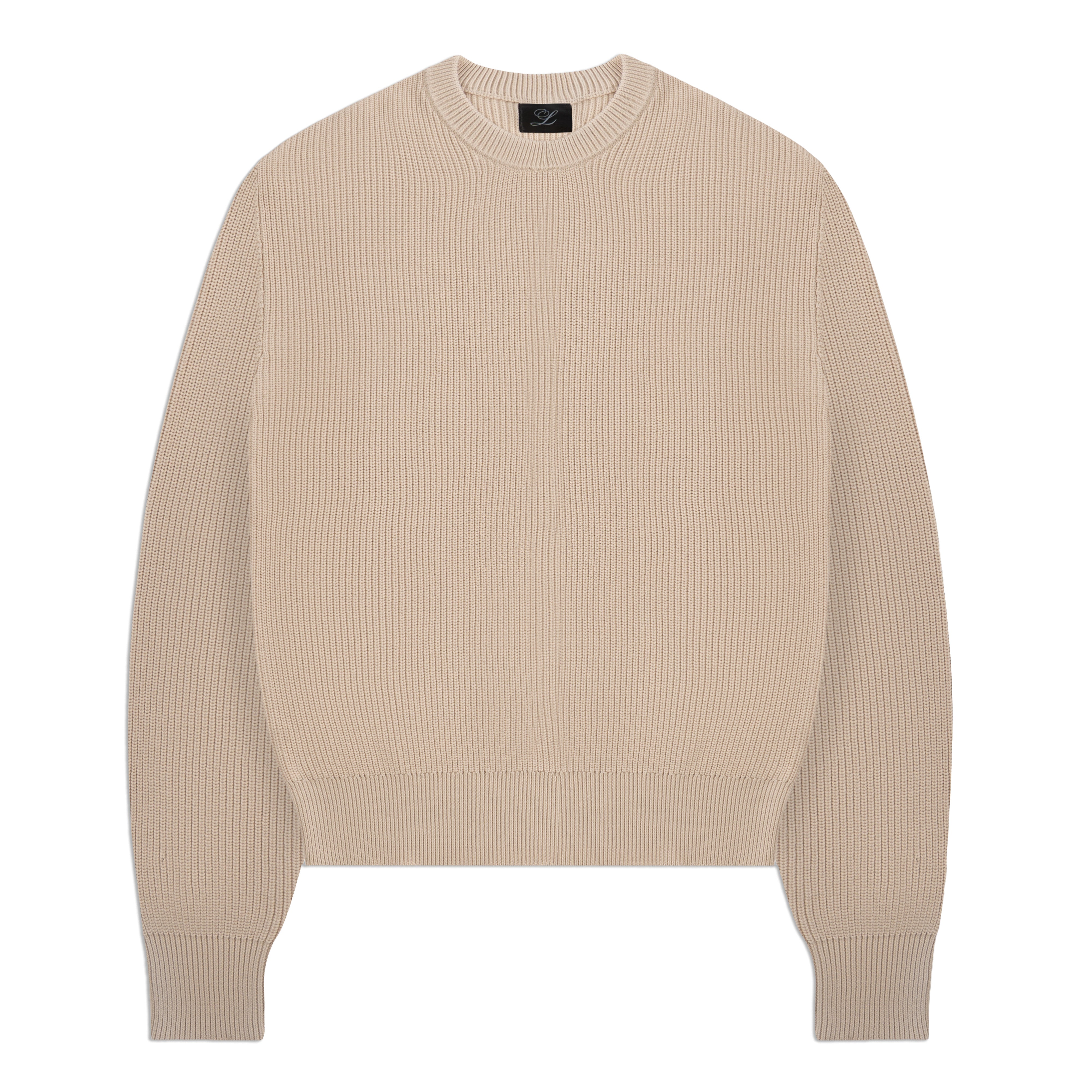 THE BEVERLY CREWNECK (BEIGE)