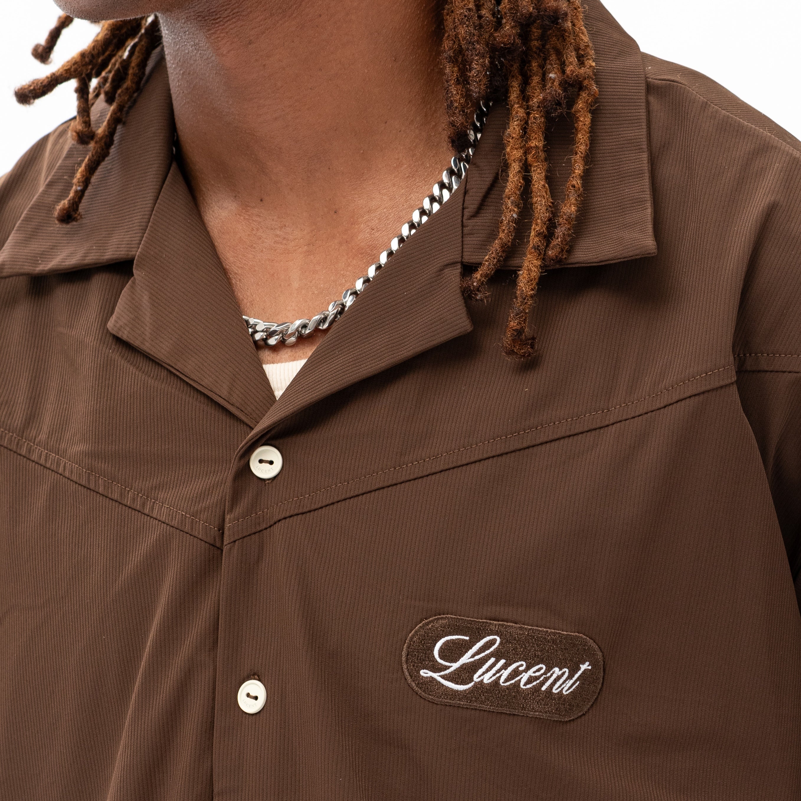 THE CAPRI SILK (BROWN)