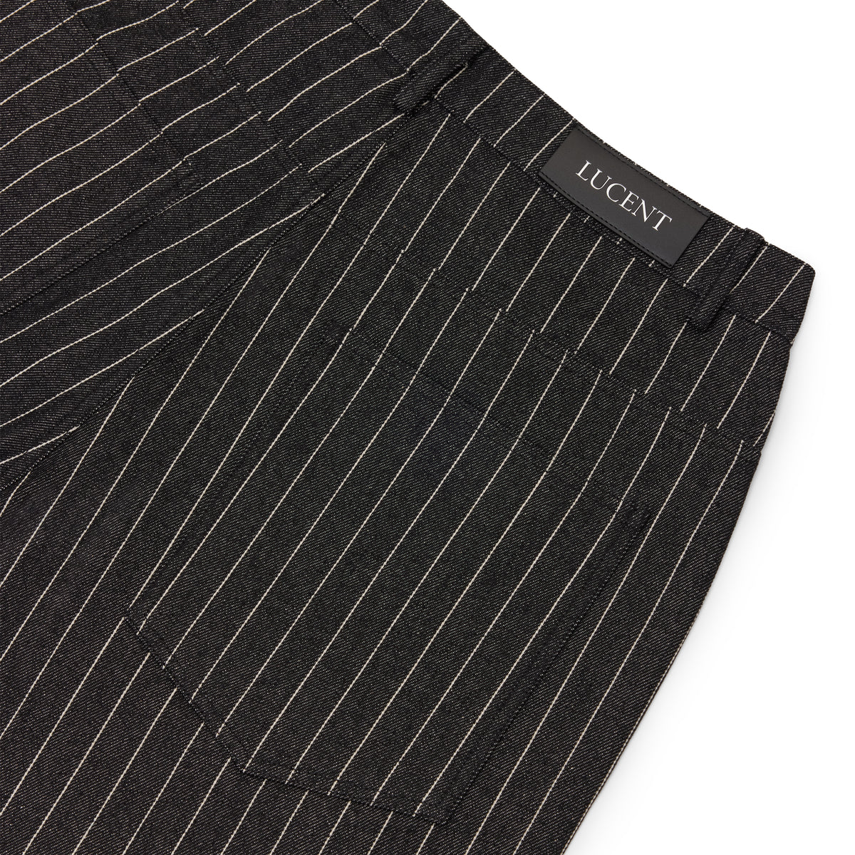 THE PINSTRIPE DENIM