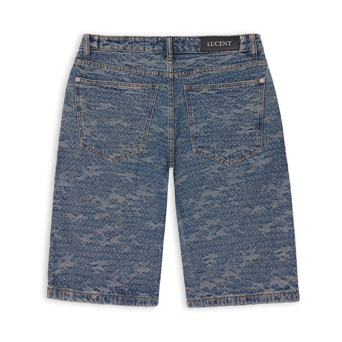 THE BLUE SASHIKO JORTS