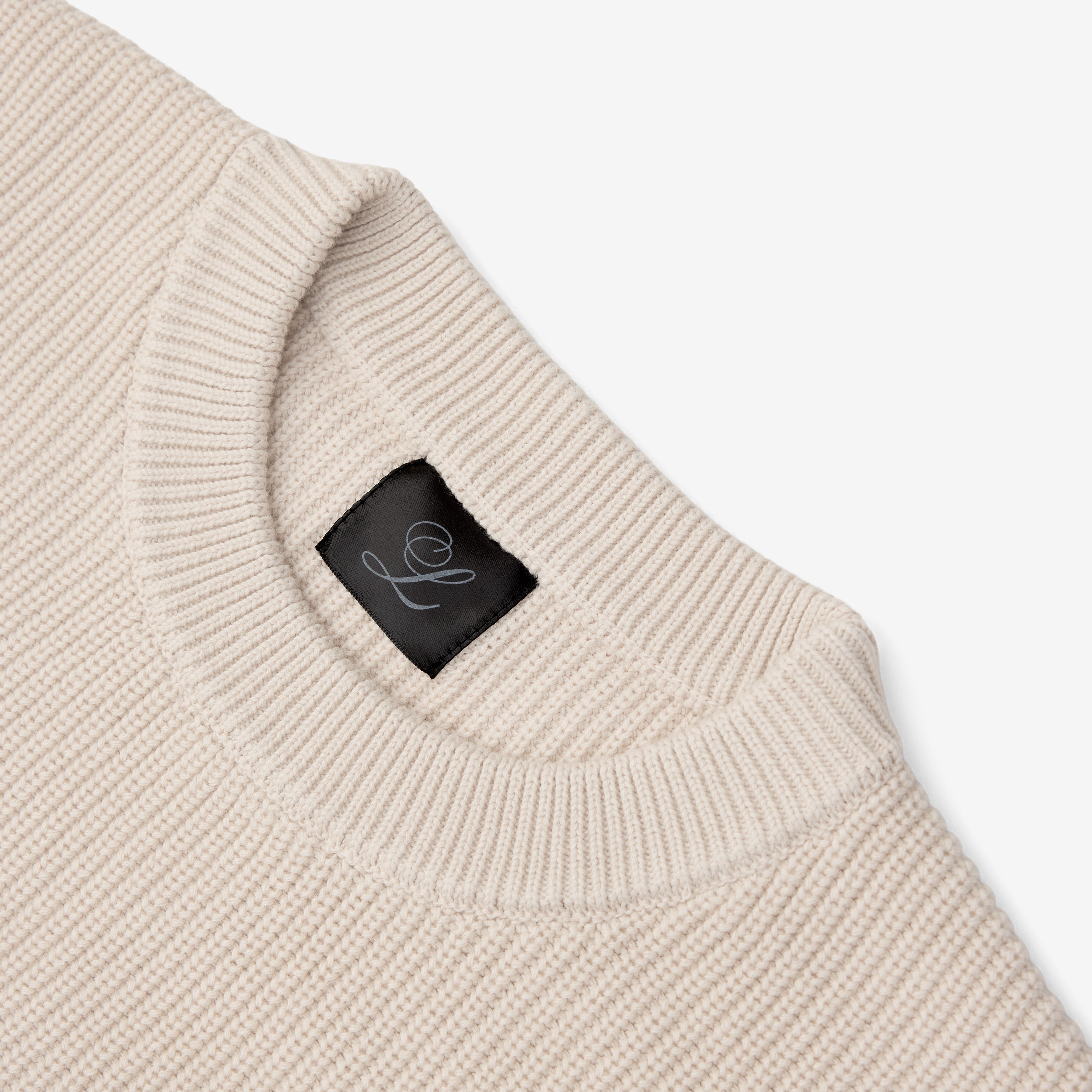 THE BEVERLY CREWNECK (BEIGE)